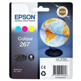 Cartucho de tinta EPSON 267 - Cian, Magenta y Amarillo - Capacidad estándar 200 páginas Cartucho de tinta EPSON 267 - Cian, Magenta y Amarillo - Capacidad estándar 200 páginas
