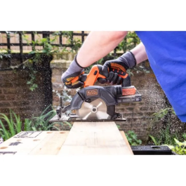 Black + Decker Sierra circular inalámbrica BDCCS18N-XJ - 140 mm - 18 V