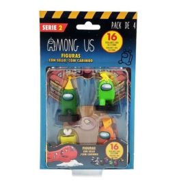 Bizak Figuras Among Us S2 Caja Pack con 4 figuras y 16 modelos para coleccionar Precio: 13.50000025. SKU: B1DN763FCC