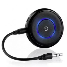 Fonestar BT-CONVERTER Transmisor y Receptor de Audio Bluetooth Inalámbrico con Tecnología AptX y Doble Conexión Simultánea, Hasta 14h Autonomía