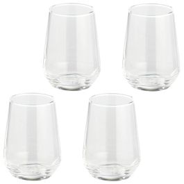 Day Juego de 4 Vasos de Vidrio Transparente 390 ml