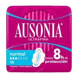 Ausonia Compresa Higiénica Normal con Alas 14 Unidades Precio: 2.78999968. SKU: S0544626