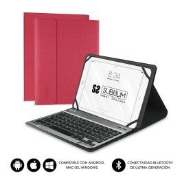 SUBBLIM Funda Tablet KEYTAB PRO BLUETOOTH 10,1" Red Precio: 28.49999999. SKU: S0433805
