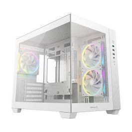 DeepCool CG330 3F WH Caja Torre PC Micro ATX Mini Blanco con Panel de Vidrio Templado, 3 Ventiladores ARGB Preinstalados, 16.4 cm de Altura de CPU Precio: 62.8474. SKU: B1GYB3VJ9F