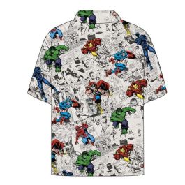Camiseta corta popelin marvel talla 3 años Camiseta corta popelin marvel talla 3 años