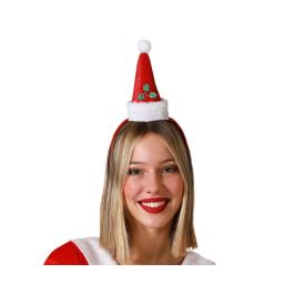 Diadema Gorro Navideño Rojo con Pompón y Hojas de Muérdago - Accesorio Festivo para Celebraciones Navideñas Precio: 1.49999949. SKU: B1KJATFQZP