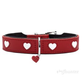 Collar Love M Cuello 41-49 cm Ancho 3.9 cm Rojo-Negro Collar Love M Cuello 41-49 cm Ancho 3.9 cm Rojo-Negro