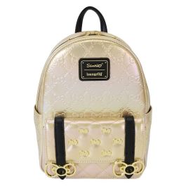Loungefly Mochila Hello Kitty 50th Anniversary Sanrio Piel vegana metalizada 27cm Tirantes ajustables Bolsillo delantero Precio: 68.88999964. SKU: B135DH9AY5