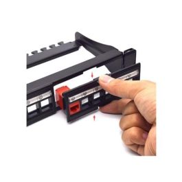 WP WPC-PAN-6AUP-24 Panel de conexiones de fibra, 24 puertos, 1U, negro WP WPC-PAN-6AUP-24 Panel de conexiones de fibra, 24 puertos, 1U, negro
