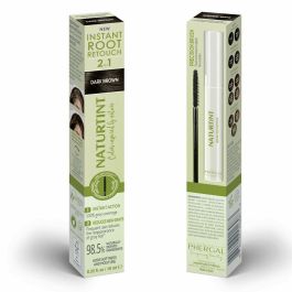 Naturtint INSTANT ROOT RETOUCH retocador temporal de canas 2 en 1 Dark Brown 10 ml