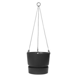 Maceta colgante ELHO Greenville 24 - Exterior - Ø 23.9 x H 20.3 cm - Negro living Precio: 31.50000018. SKU: S7106358