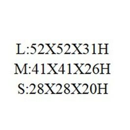 DKD Home Decor Pantalla Urban Multicolor 52.5 x 30.5 x 52.5 cm Set de 3 Piezas de Fibra y Metal E27