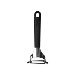 Quttin Pelador Giratorio de Acero Inoxidable Laos - 18 x 7,5 x 3 cm - Utensilio de Cocina Esencial (12 Unidades)