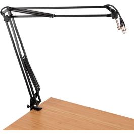 Soporte De Micro Con Clamp O Montaje Sobremesa Para Streaming/Podcasts