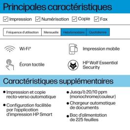 HP OfficeJet Pro 8124e - Impresora todo en uno - Inyección de tinta en color con 3 meses de Instant Ink incluido con HP+