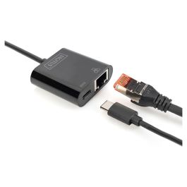 Digitus Adaptador USB Type-C a Gigabit Ethernet con Power Delivery, Negro Precio: 56.50000015. SKU: B14DQYXHCQ