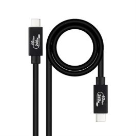NANOCABLE CABLE USB 4 GEN3x2 40Gbps 5A/240W, USB-C M/M 1 M Precio: 7.49999987. SKU: B1249FR6P9