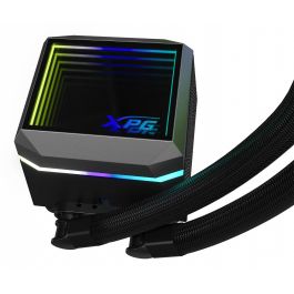 XPG LEVANTE II 360 Refrigeración Líquida Negra para CPU con Espejo Infinito y RGB