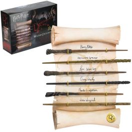The Noble Collection Replica Harry Potter - Colección de 6 varitas del ejército de Dumbledore: Harry, Hermione, Ron, Ginny, Neville y Luna