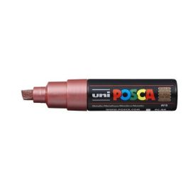POSCA Marcador PC-8K No Permanente Punta Biselada 8.0 mm Rojo Metálico - Tinta Pigmentada Base Agua Precio: 4.68999993. SKU: B1KL6R59V2