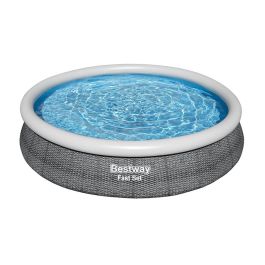 Bestway Piscina Hinchable Adulto Aro Ratan con Depurador 366x76 cm Jardin 57445 Precio: 142.58999975. SKU: S7152285
