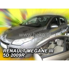 Deflector de viento HEKO HO27176 RENAULT Megane III Frontal 2 Piezas