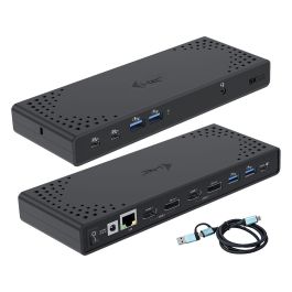 I-Tec Docking Station USB C Dual Display, Power Delivery 100W, Soporte 2 Pantallas, USB 3.2 Gen 1 Type-C, Negro Precio: 194.89000036. SKU: B136JNKS4X