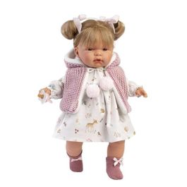 Llorens Muñeca Llorona Joelle Chaleco Lana Rosa 38cm Precio: 45.19592. SKU: B14AB75QGT