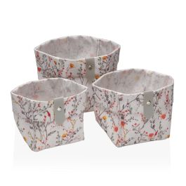 Set 3 Cestas Cuadradas Balbec Versa 14 cm - Textil, Poliéster (2 Unidades) Precio: 9.5000004. SKU: B1K3ZW48N7