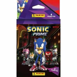 8 bolsas de pegatinas - PANINI - SONIC PRIME (NETFLIX)