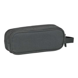 Safta Basics Estuche Escolar Portatodo Doble. Con Dos Compartimentos y Cremalleras. Ideal para Material Escolar. Medidas 80x60x210 mm Safta Basics Estuche Escolar Portatodo Doble. Con Dos Compartimentos y Cremalleras. Ideal para Material Escolar. Medidas 80x60x210 mm