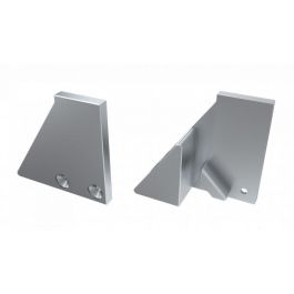 Tapón Final Perfil Tipo I10 para Cristal de 10mm