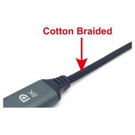 EQUIP CABLE USB-C A DISPLAYPORT 1.4 MACHO MACHO 2M 8K/60Hz
