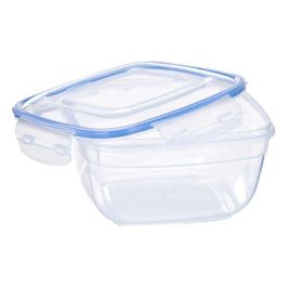 Fiambrera Cuadrada Tapa Azul 1500Ml Leknes 17X10CM (12 Unidades) Precio: 36.49999969. SKU: S3611130