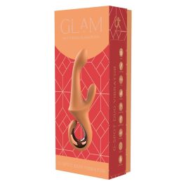 Vibrador Doble Estimulación Dream Toys Glam Naranja Vibrador Doble Estimulación Dream Toys Glam Naranja