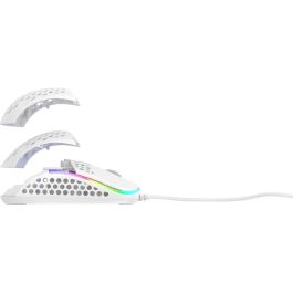 Cherry MSM M42 Xtrfy Ratón gaming RGB con cable, blanco