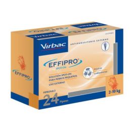 Virbac Effipro Spot On Perro 2-10 kg 24 Pipetas Precio: 108.35000055. SKU: B1D43K9QMA