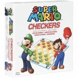 Goliath Super Mario Checkers Juego de Mesa 8720077329768 A partir de 6 años