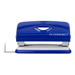 Q-connect Taladrador KF14215 Azul Abertura 1 mm Capacidad 10 Hojas