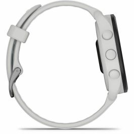 Garmin GAR1709167173226 Reloj GPS Inteligente Forerunner 165, Pantalla 1.2", Blanco con Pulsera Blanca y Gris Claro