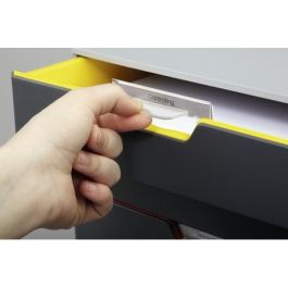 Durable Cajonera VARICOLOR con 5 compartimentos y etiquetas multicolor