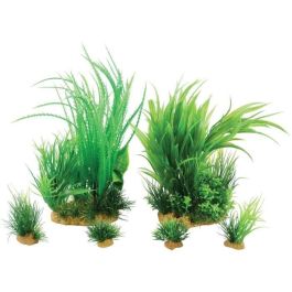 ZOLUX ZOL3336023522449 Plantas artificiales para acuario Plantkit Talla M - Pack de 6