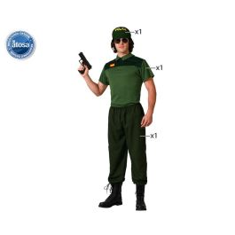 Disfraz Guardia Civil Camiseta Verde Hombre Adulto XS-S Disfraz Guardia Civil Camiseta Verde Hombre Adulto XS-S