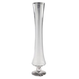 DKD Home Decor Jarrón Básicos de Cristal Transparente 9.5x11.5x60 cm Hecho a Mano - Pack 4 Unidades Precio: 63.162. SKU: B1EHZLV3K9
