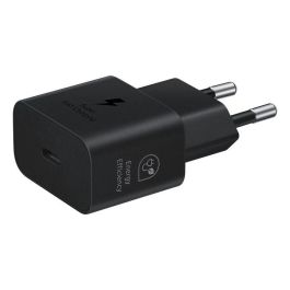 Samsung Cargador de Pared Rápido 25W Negro (sin cable) Adaptador de Corriente para Móviles y Tablets