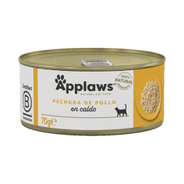 Applaws Comida Húmeda para Gato con Pechuga de Pollo en Lata, 24 Latas x 70 gr Precio: 29.5000002. SKU: B15F86EQXB