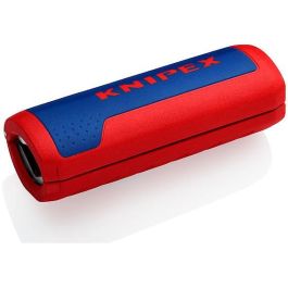 Knipex 90 22 01 SB TwistCut - Cortador de Tubos de Plástico, para tubos de 1,3 cm a 3,2 cm, Azul y Rojo, 100 mm