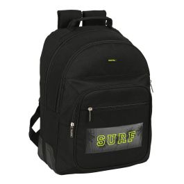 Mochila Escolar Safta Surf Negro 32 x 42 x 15 cm Precio: 21.6900002. SKU: S4306891