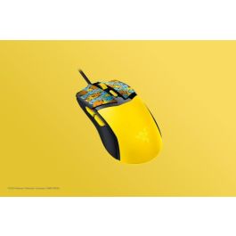 Razer Cobra RZ01-04650400-R3M1 Ratón inalámbrico óptico Pokémon Kanto Starters Edición 8500 DPI Negro/Amarillo