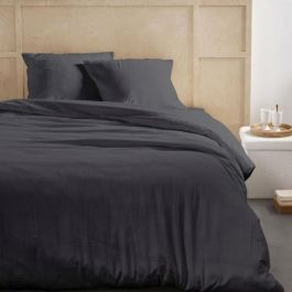 Juego de cama - TODAY - 123324 - 2 personas - 260x240cm - Gasa de algodón lisa - Carbón Precio: 47.49999958. SKU: B1B335PD9D
